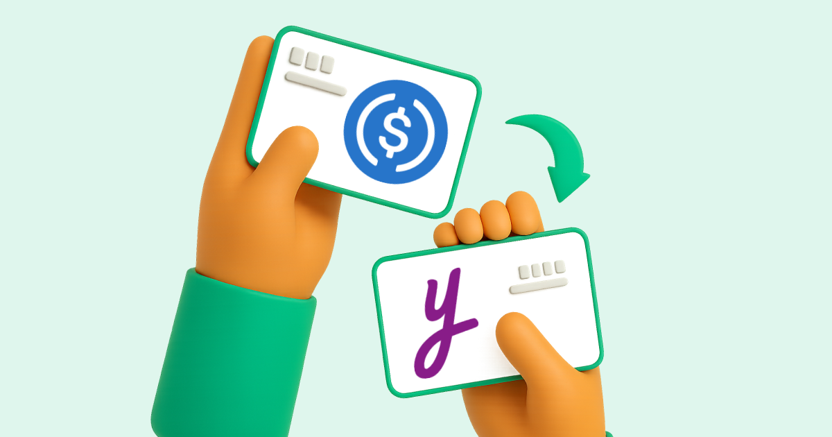 Pasar USDC (USD Coin) a Yape y Plin Soles Perú