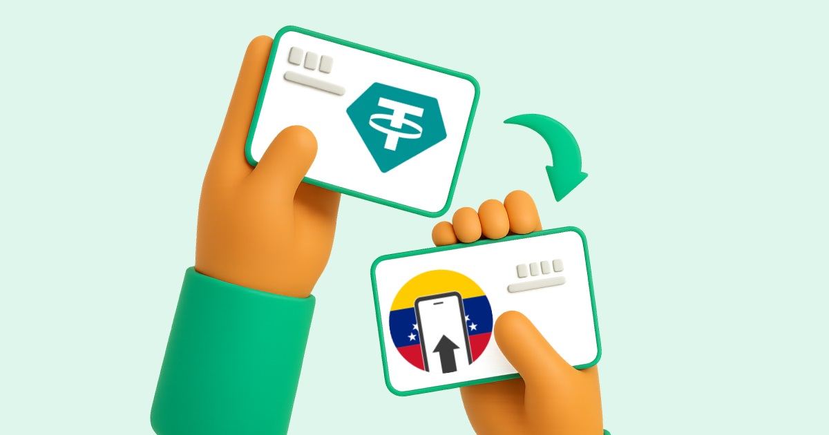 Pasar Tether USDT a Pago Móvil Venezuela