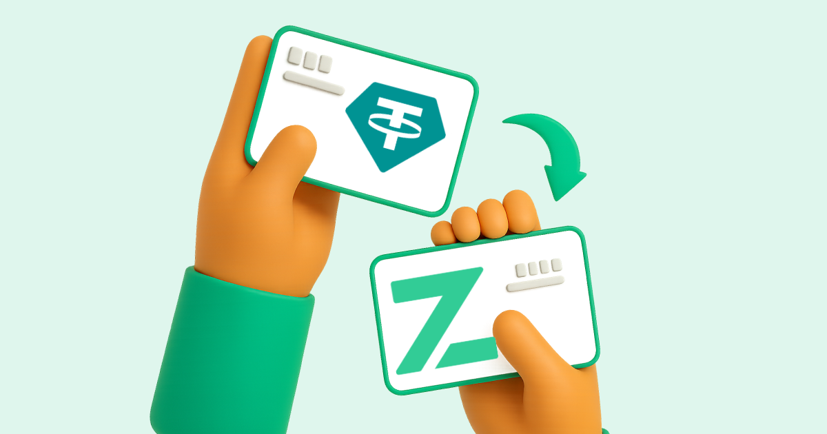 Pasar Tether USDT a Zinli
