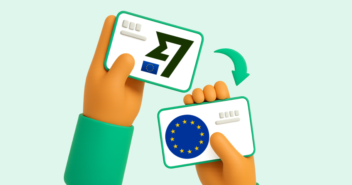 Pasar Wise EUR a Transferencia bancaria Europa