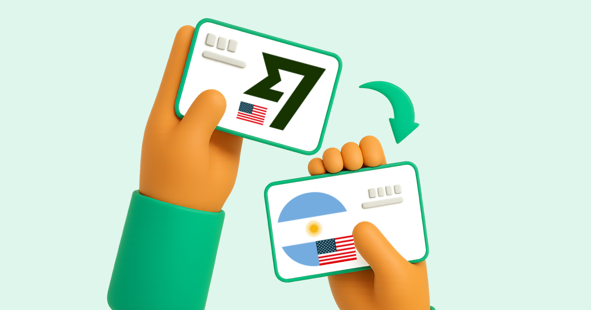 Pasar Wise USD a Transferencia bancaria Argentina en dólares
