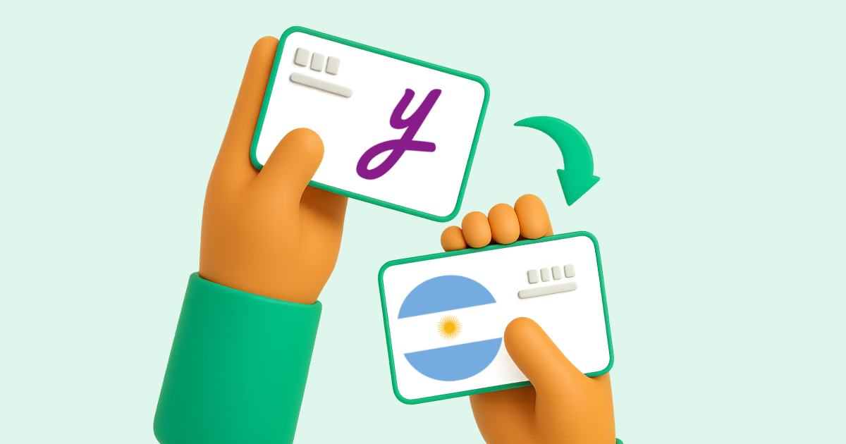 Pasar Yape y Plin Soles Perú a Transferencia bancaria Argentina