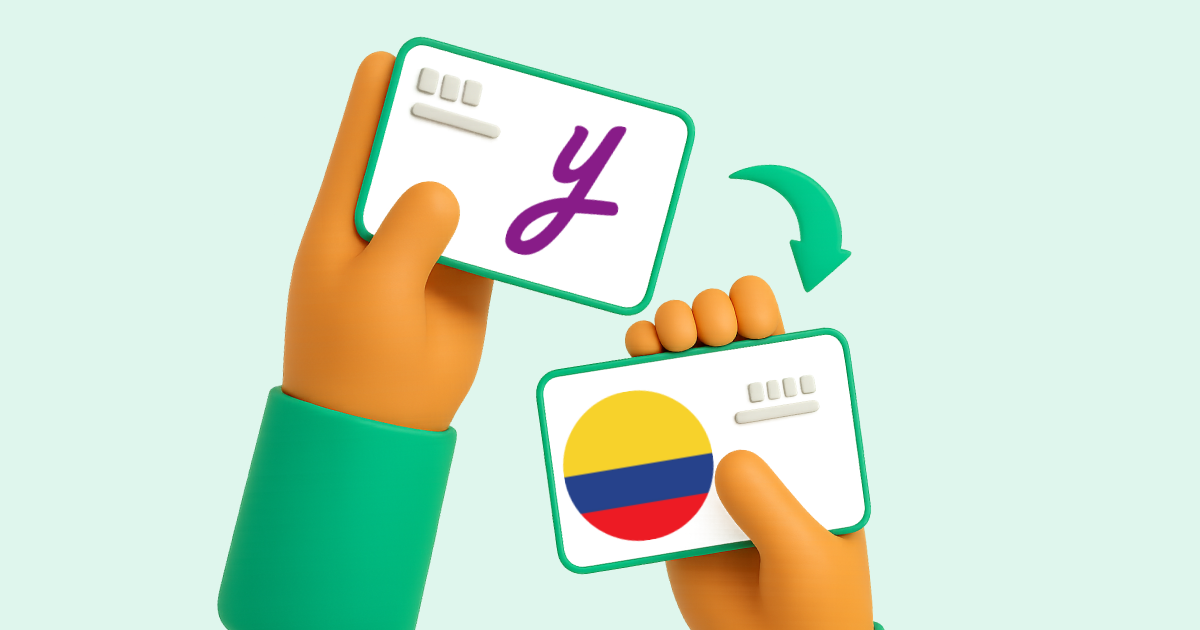 Pasar Yape y Plin Soles Perú a Transferencia bancaria Colombia