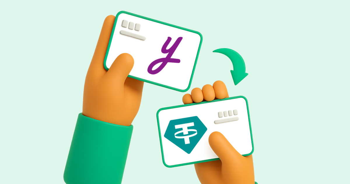 Pasar Yape y Plin Soles Perú a Tether USDT