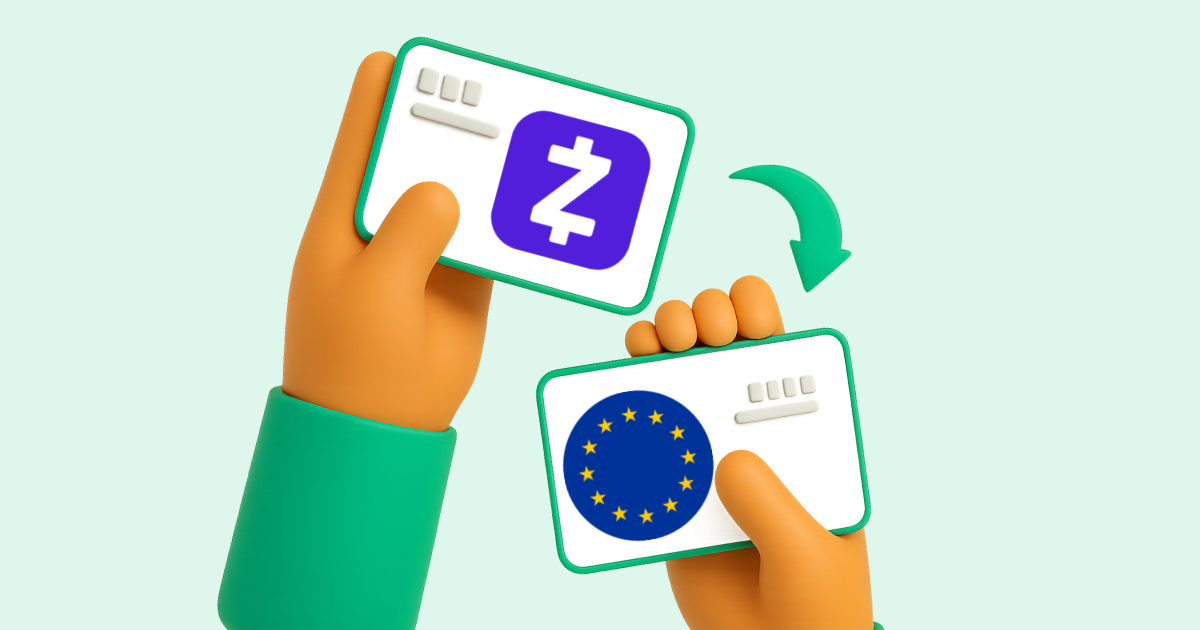 Pasar Zelle a Transferencia bancaria Europa