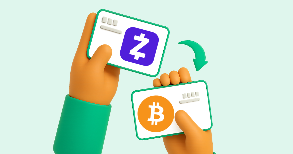 Pasar Zelle a Bitcoin