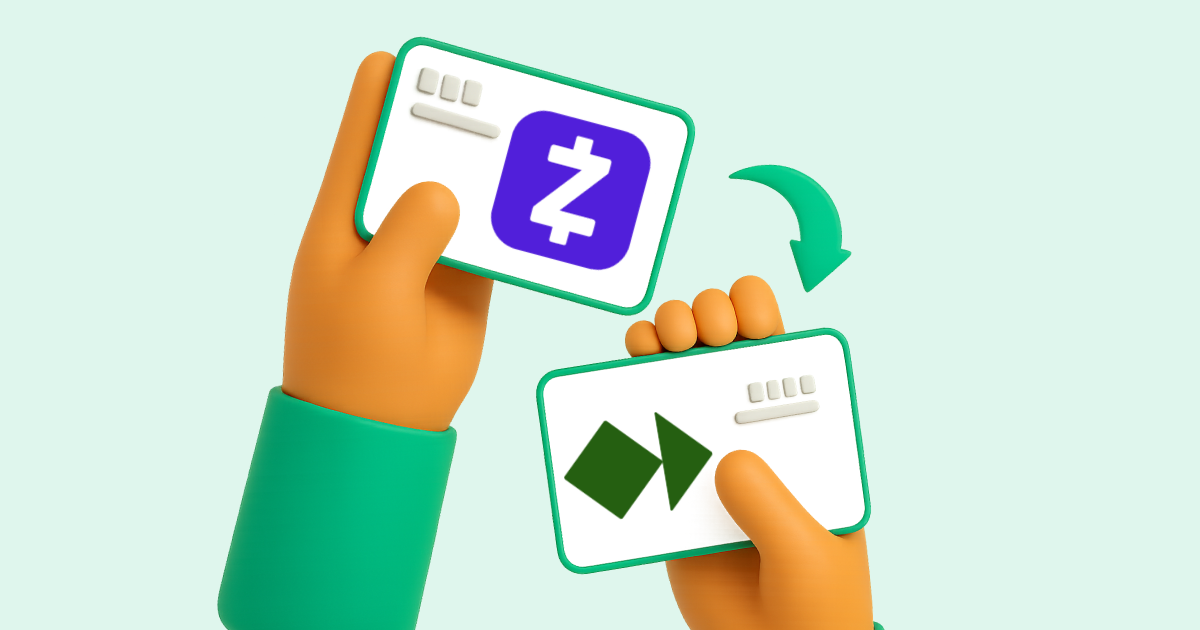 Pasar Zelle a Neteller