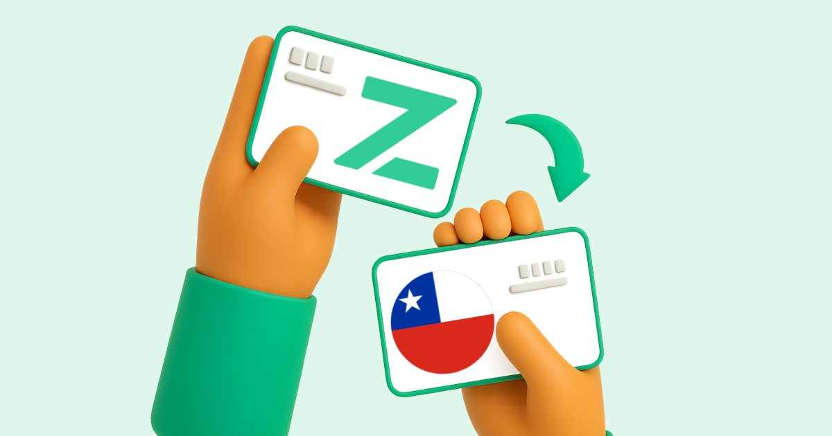 Pasar Zinli a Transferencia bancaria Chile