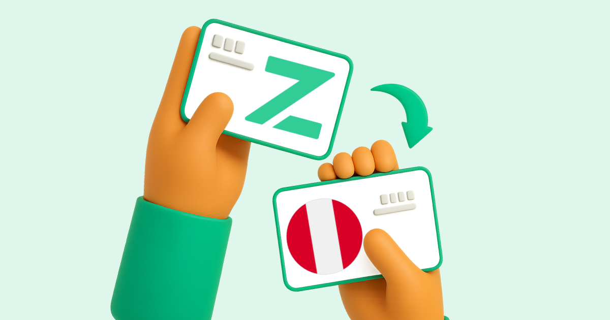 Pasar Zinli a Transferencia bancaria Perú